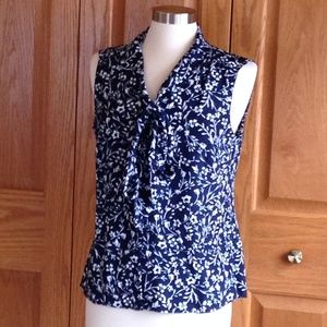 TAHARI - Vine Floral Blouse - New with Tag